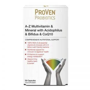 ProVen Probiotics A-Z Multivitamin and Mineral with Acidophilus and Bifidus