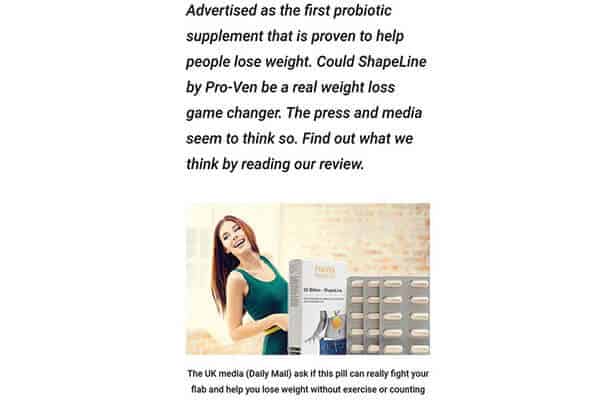 First probiotic supplement from ProVen to help people lose weight